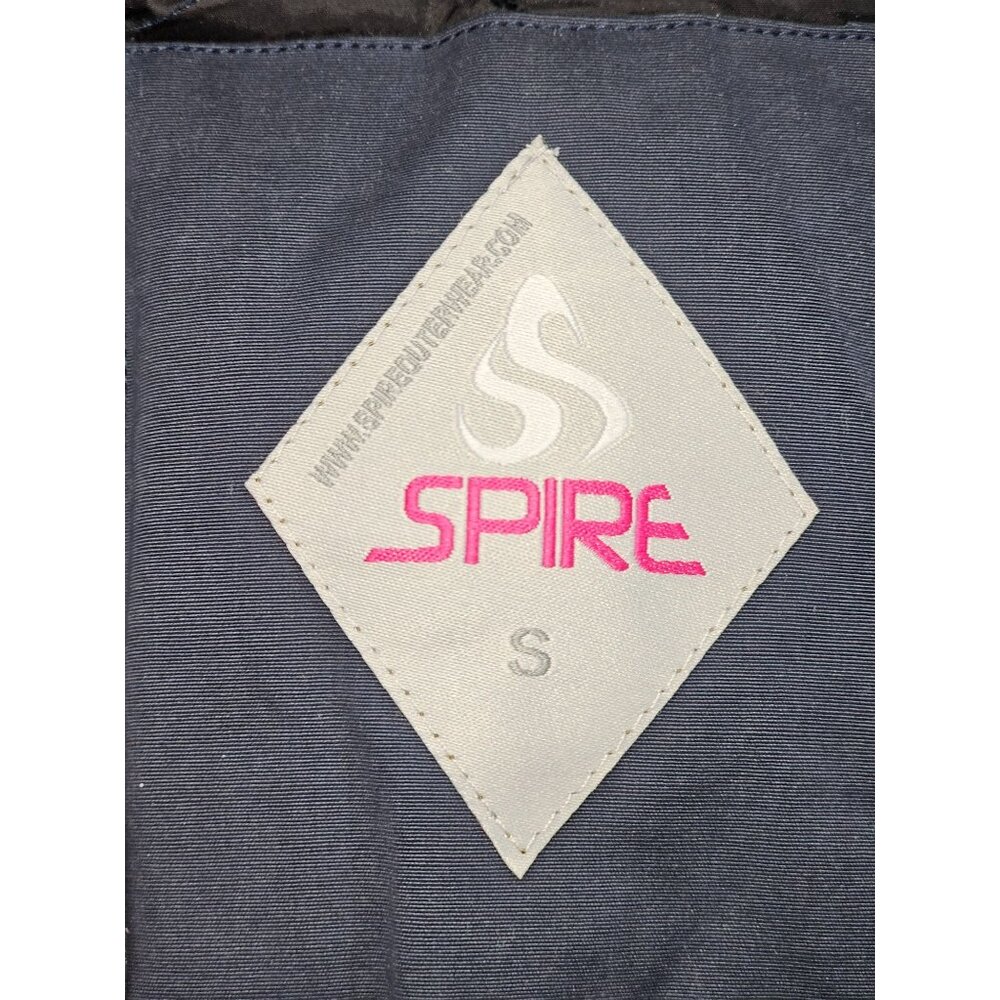 NWOT Spire By Galaxy Women's Navy Blue Jenar Heavyweight Coat Jacket Size S 2206 - Picture 8 of 15